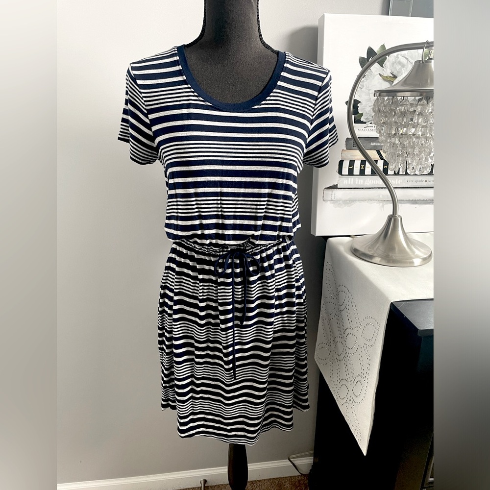 Striped Knit Dress